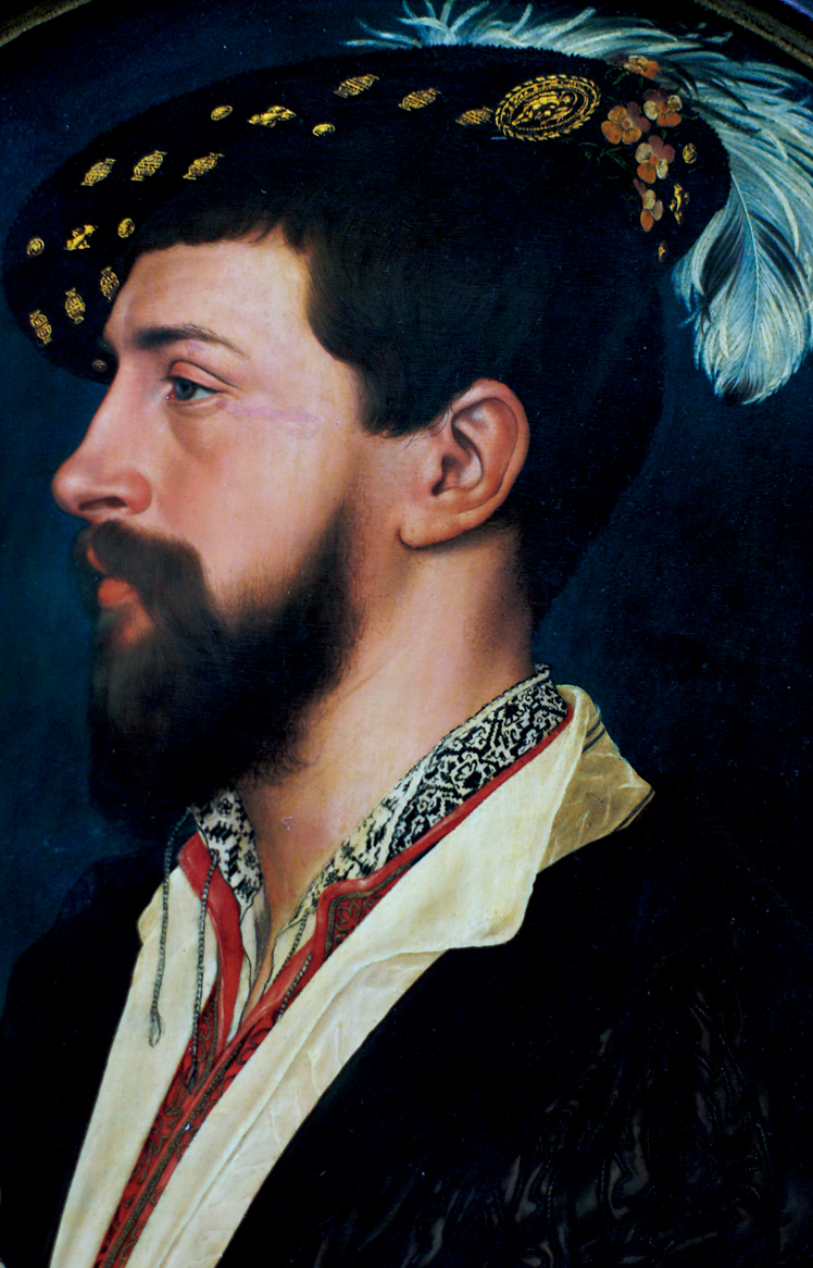   小汉斯·荷尔拜因 Hans Holbein the Younger——西蒙·乔治的肖像  (2)